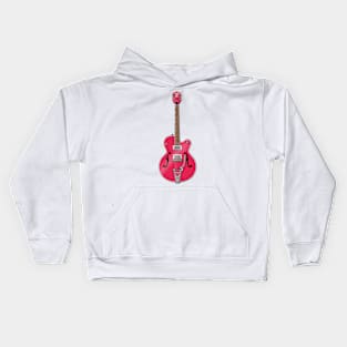 Solo Hot Rod Red Guitar Kids Hoodie